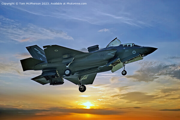 Lockheed Martin F-35B: Aerial Dominance Unleashed Picture Board by Tom McPherson