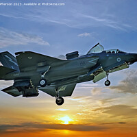 Buy canvas prints of Lockheed Martin F-35B: Aerial Dominance Unleashed by Tom McPherson