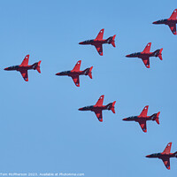 Buy canvas prints of 'The Red Arrows: Britain's Iconic Aerobatic Excell by Tom McPherson