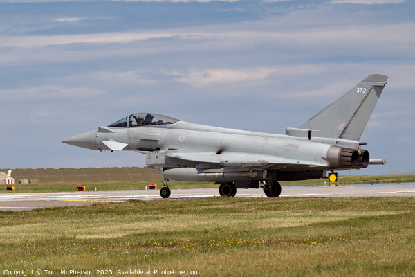 'Dawn of the Eurofighter Typhoon FGR.Mk 4' Picture Board by Tom McPherson