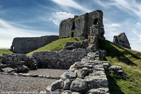 Echoes of Duffus Castle's Past Picture Board by Tom McPherson