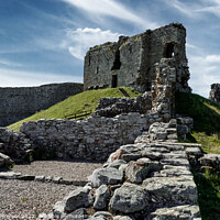 Buy canvas prints of Echoes of Duffus Castle's Past by Tom McPherson