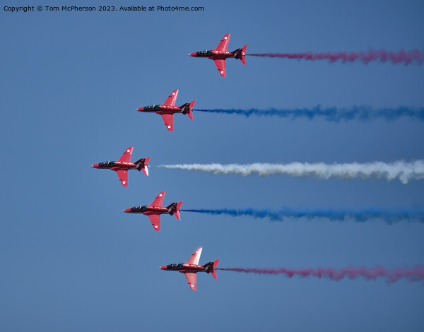 Red Arrows: The UK's Flying Ambassadors Picture Board by Tom McPherson