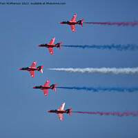 Buy canvas prints of Red Arrows: The UK's Flying Ambassadors by Tom McPherson