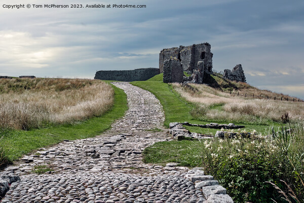 Ancient Duffus Castle, Laich of Moray Picture Board by Tom McPherson