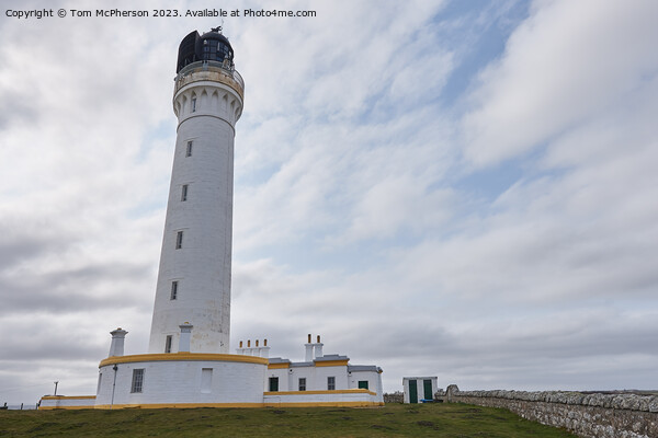 Covesea Lighthouse: Scotland's Timeless Beacon Picture Board by Tom McPherson