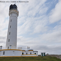 Buy canvas prints of Covesea Lighthouse: Scotland's Timeless Beacon by Tom McPherson