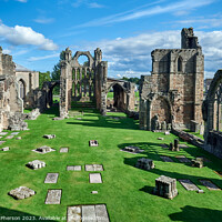 Buy canvas prints of Splendour of Elgin Cathedral's Interior by Tom McPherson
