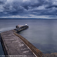 Buy canvas prints of Pictish Heritage: Burghead Pier by Tom McPherson