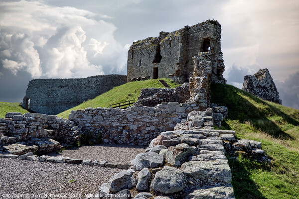 Duffus Castle: A Timeless Sentinel Picture Board by Tom McPherson