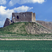 Buy canvas prints of Echoes of History: Duffus Castle by Tom McPherson