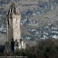 Buy canvas prints of Scotland's Hero: The Wallace Monument by Tom McPherson