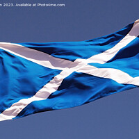 Buy canvas prints of Scotland's Ancient Saltire Legacy by Tom McPherson