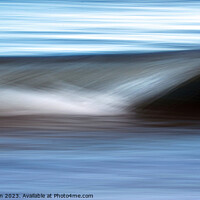 Buy canvas prints of Impressionist Dawn Waves: An ICM Exploration by Tom McPherson