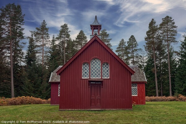 Enchanting Red Chapel: Altyre Estate's Jewel Picture Board by Tom McPherson