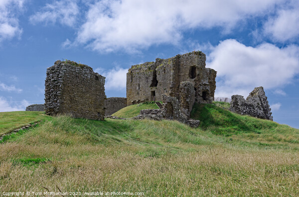Historic Duffus Castle Picture Board by Tom McPherson