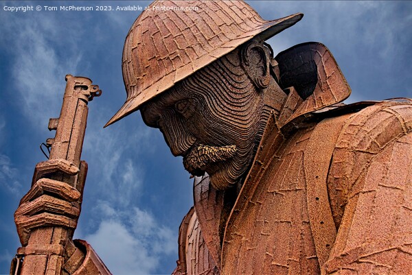 'Guardian of Seaham: A Silent Sentinel' Picture Board by Tom McPherson