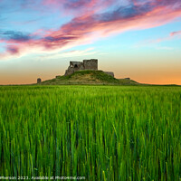 Buy canvas prints of Enlightening Dawn at Historic Duffus Castle by Tom McPherson