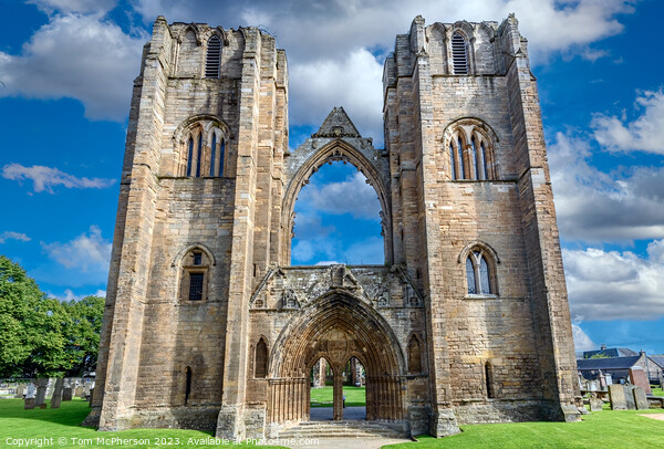 The Illuminating Northern Lantern: Elgin Cathedral Picture Board by Tom McPherson