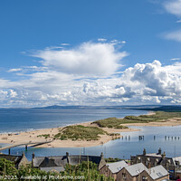 Buy canvas prints of East Lossiemouth: Bridges and Beach by Tom McPherson