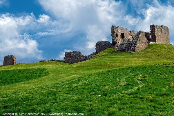 'Fortress of Time: Duffus Castle' Picture Board by Tom McPherson