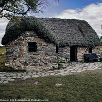 Buy canvas prints of Battle Echoes from Leanach Cottage by Tom McPherson