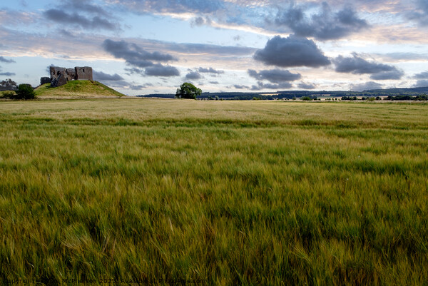 Historic Duffus Castle: Ancient Stronghold's Tale Picture Board by Tom McPherson