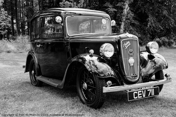 Vintage Austin Seven: British Icon Picture Board by Tom McPherson