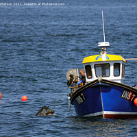 Buy canvas prints of Harvesting Neptune's Bounty at Burghead by Tom McPherson