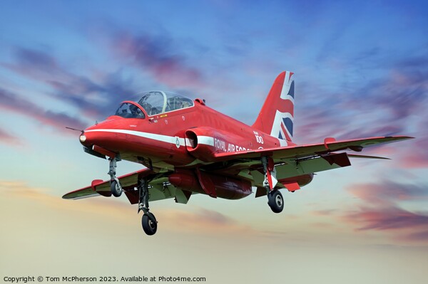 Red Arrows: Aerial Artistry  Picture Board by Tom McPherson