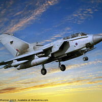 Buy canvas prints of Farewell to RAF's Tornado: Aerial Powerhouse by Tom McPherson