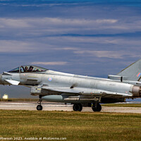 Buy canvas prints of The Eurofighter Typhoon by Tom McPherson