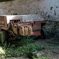 Buy canvas prints of Antique Farming Machine by Tom McPherson