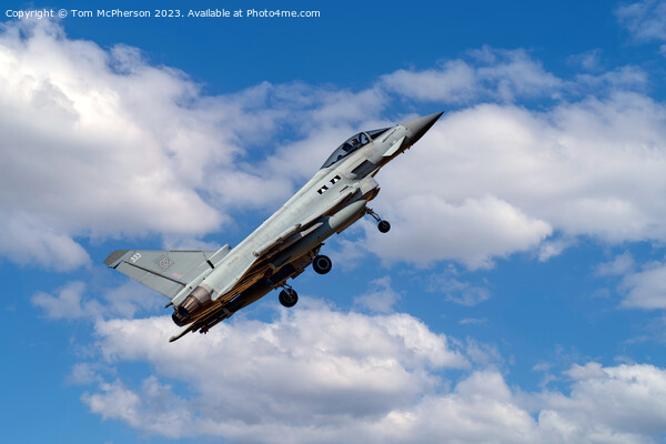 Eurofighter EF-2000 Typhoon Picture Board by Tom McPherson