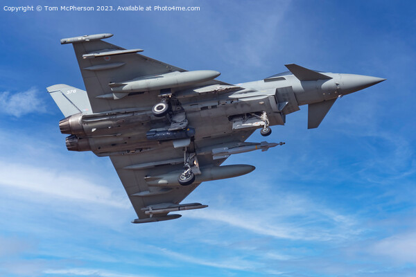 The Vigilant Eurofighter Typhoon Picture Board by Tom McPherson