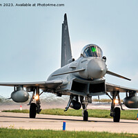 Buy canvas prints of Eurofighter Typhoon: The Four-Nation Powerhouse by Tom McPherson