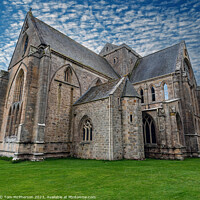 Buy canvas prints of Serenity at Pluscarden Benedictine Abbey by Tom McPherson