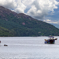 Buy canvas prints of Highland Haven: Plockton Overlooking Loch Carron by Tom McPherson