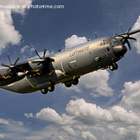 Buy canvas prints of Luftwaffe C130-J Super Hercules aircraft by Tom McPherson