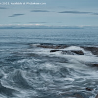 Buy canvas prints of Moray Seascape Long Exposure by Tom McPherson