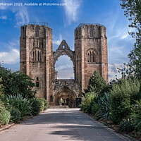 Buy canvas prints of Historic Elgin Cathedral by Tom McPherson