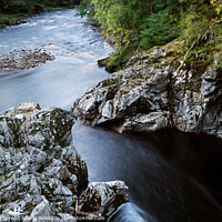 Buy canvas prints of Randolph's Leap, River Findhorn by Tom McPherson