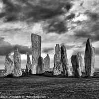 Buy canvas prints of Calanais Standing Stones by Tom McPherson