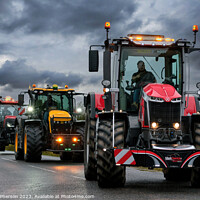Buy canvas prints of Lower Speyside Young Farmers Annual Tractor Run 20 by Tom McPherson
