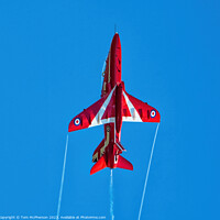 Buy canvas prints of Red Arrow Climbs by Tom McPherson