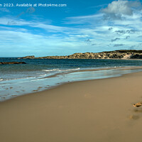 Buy canvas prints of Footprints in the Sand by Tom McPherson