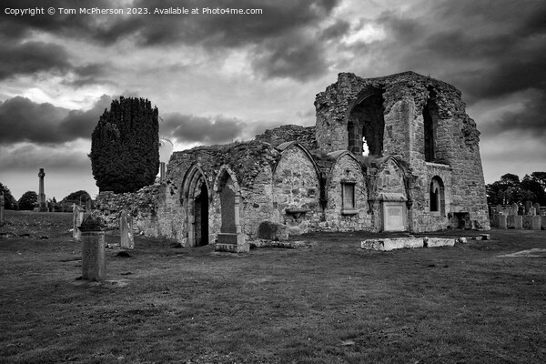 Kinloss Abbey Picture Board by Tom McPherson