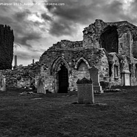 Buy canvas prints of Kinloss Abbey  by Tom McPherson