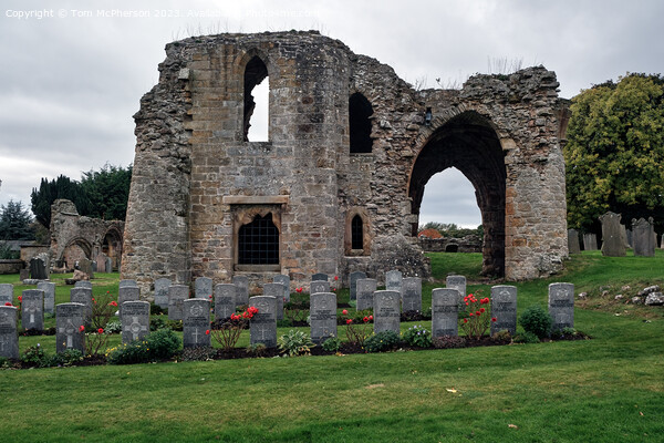 Kinloss Abbey Ruin Picture Board by Tom McPherson