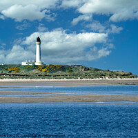 Buy canvas prints of Lossiemouth West Beach Lighthouse by Tom McPherson